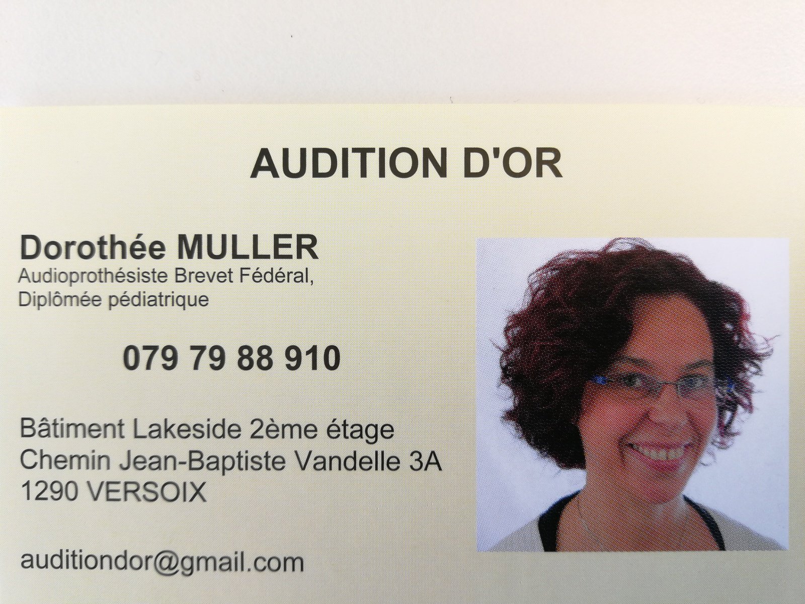 audition d'or