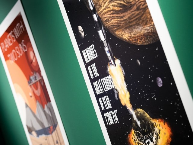Vernissage de l'exposition "Exoplanètes - Art, Science & Fiction"