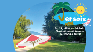 Versoix Plage vous accueille tout l'été à la Bécassine