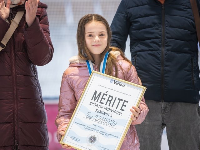 Inauguration de la patinoire et remise des mérites sportifs versoisiens